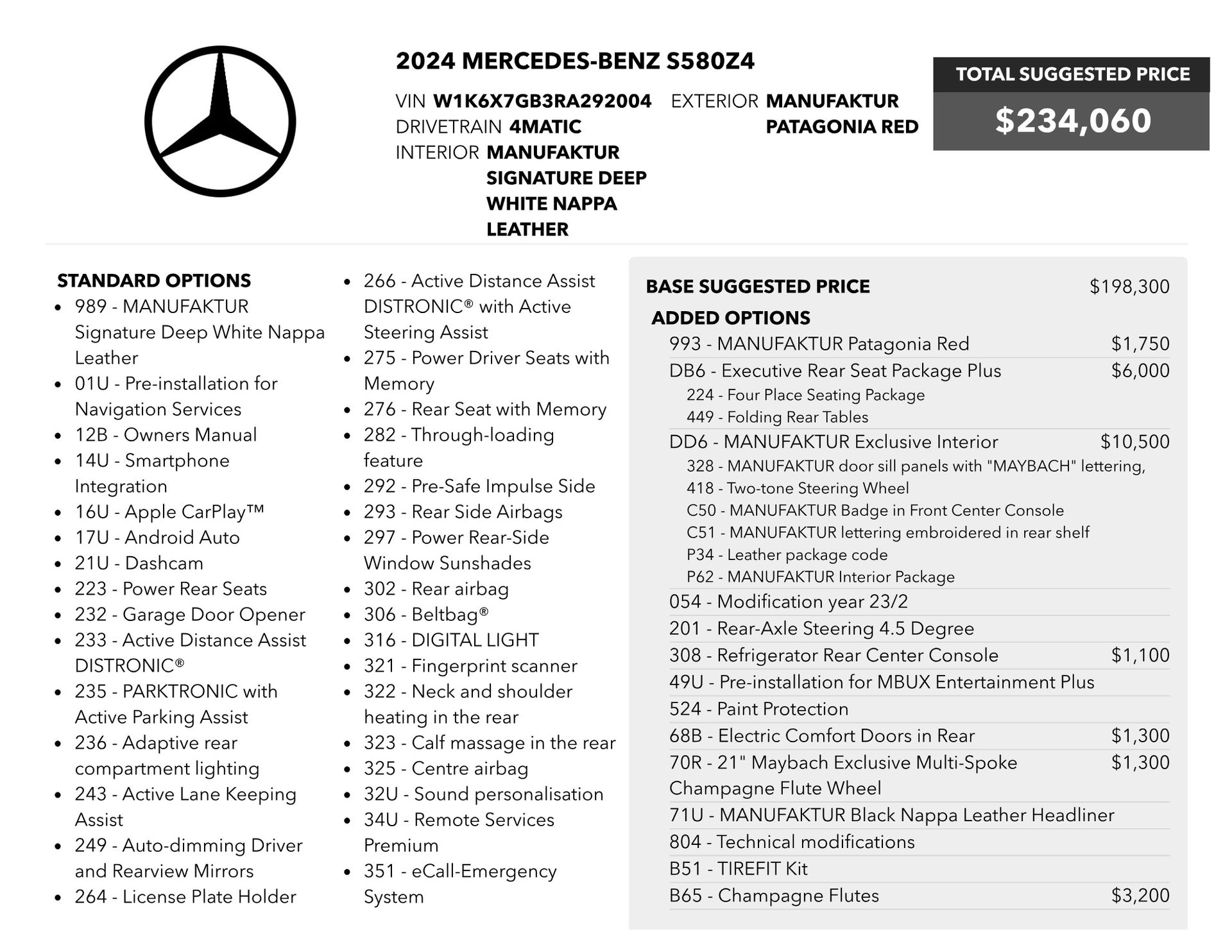 2024 Mercedes-Benz S-Class Maybach S 580 for sale | TxTCharlie