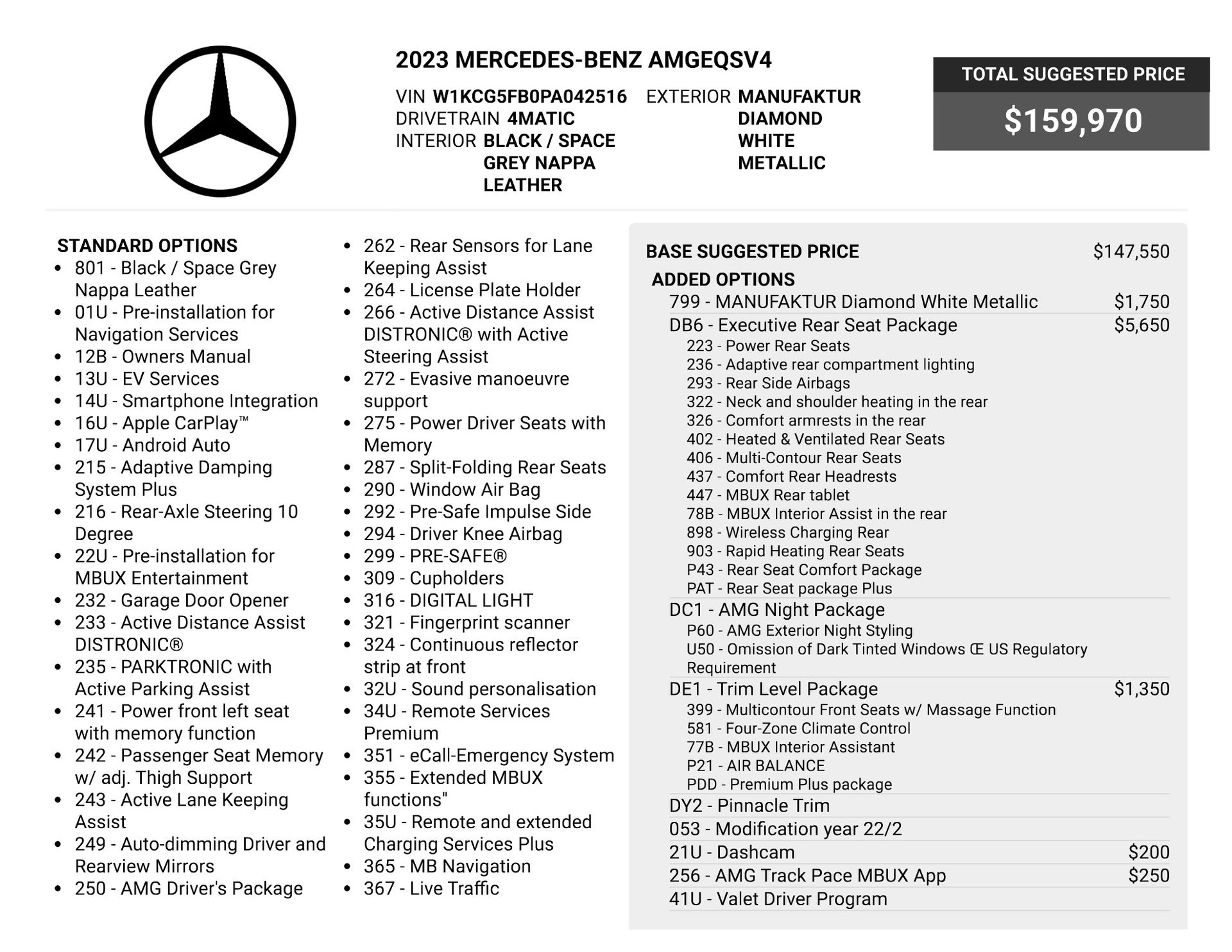 2023 Mercedes-Benz AMG® EQS for sale | TxTCharlie