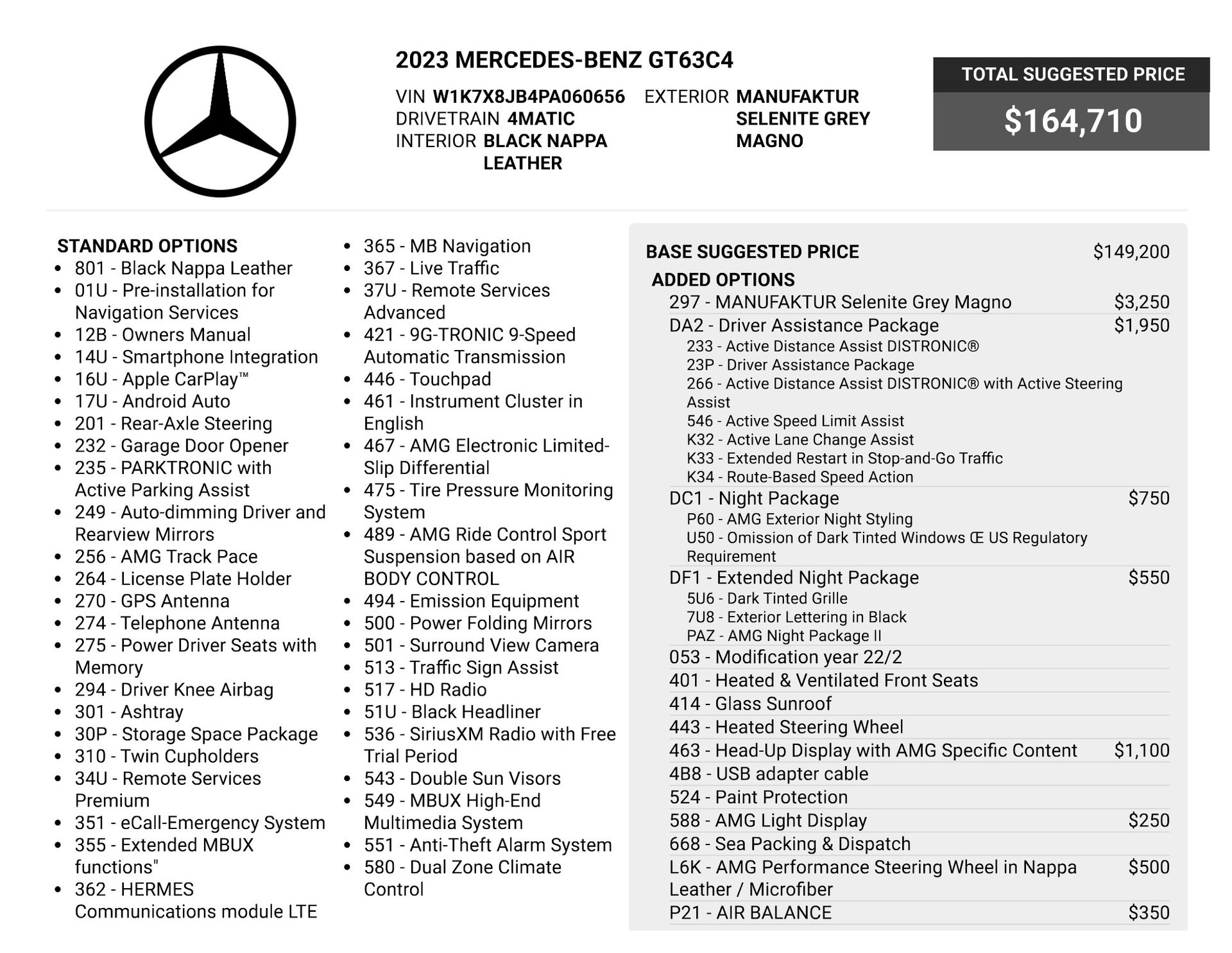2023 Mercedes-Benz AMG® GT 63 for sale | TxTCharlie