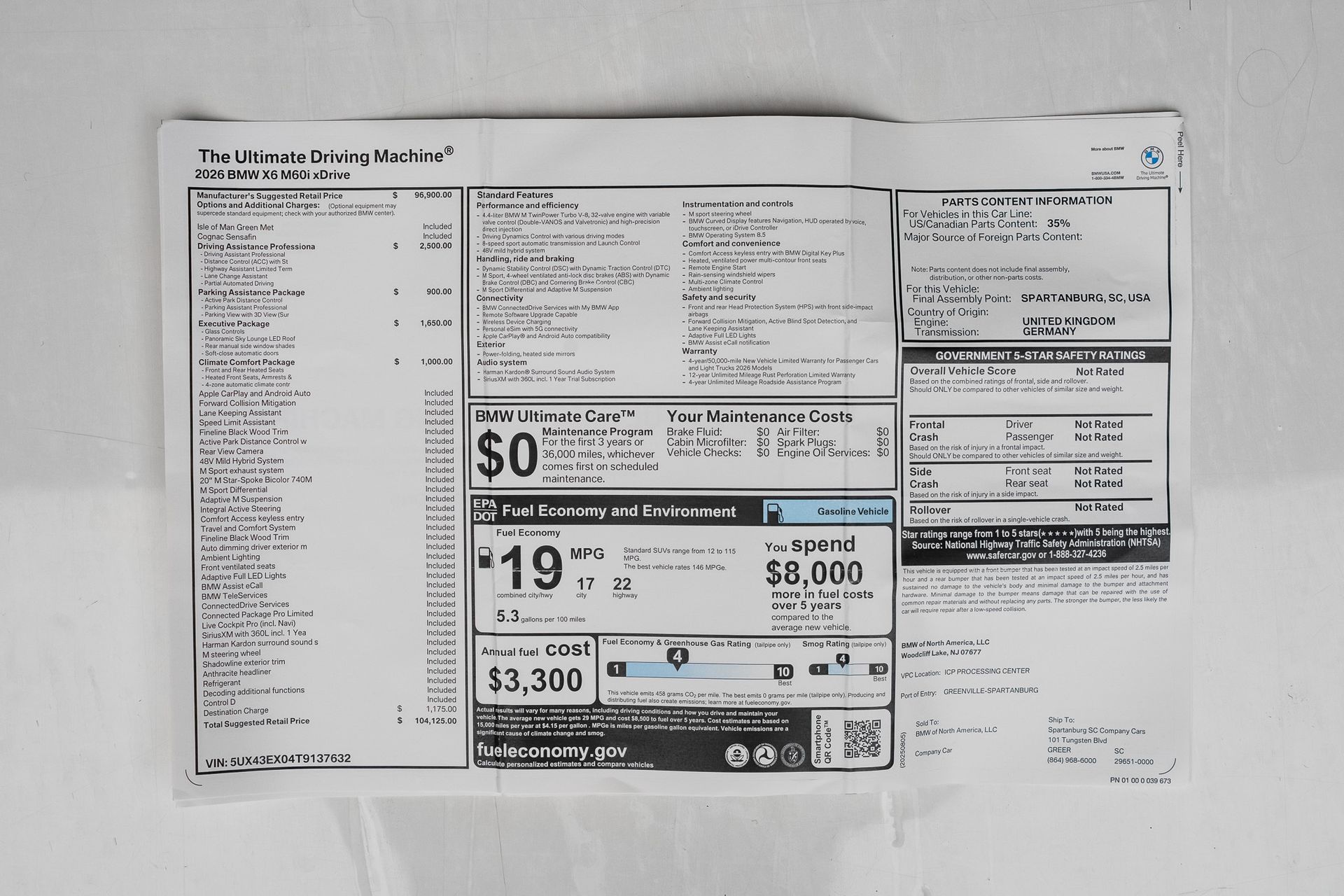 2026 BMW X6 M60i for sale | TxTCharlie