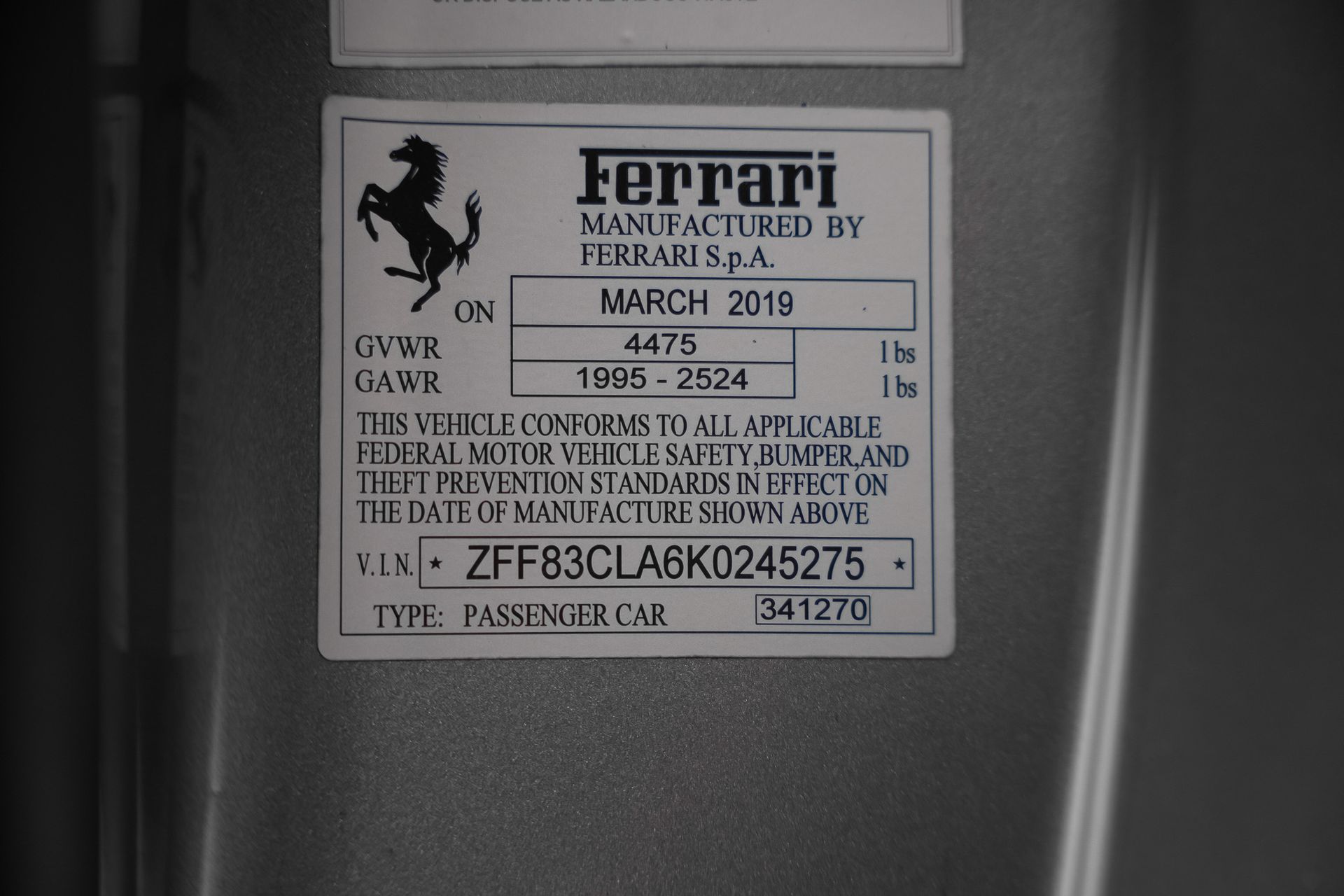 2019 Ferrari 812 Superfast for sale | TxTCharlie