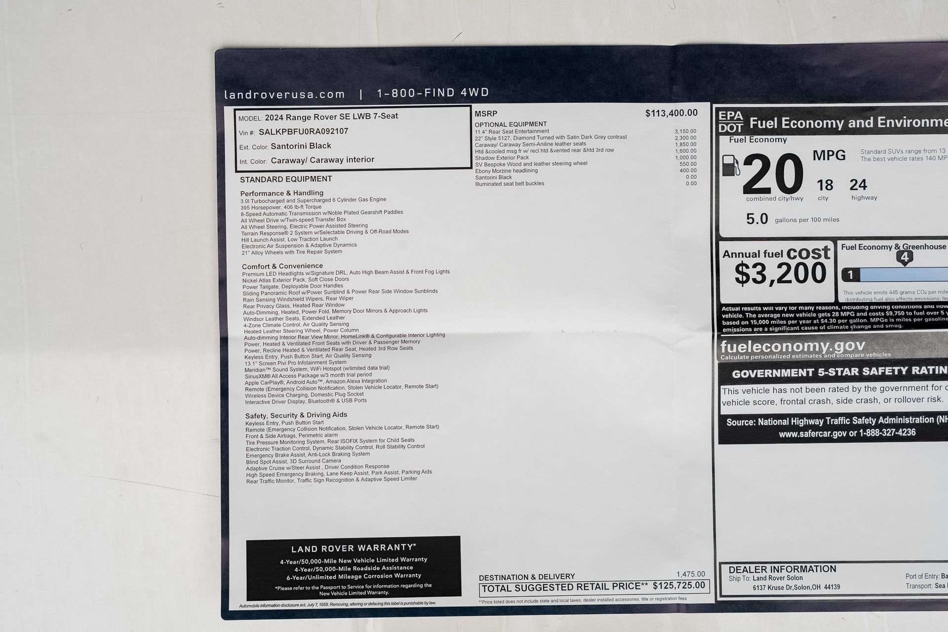 2024 Land Rover Range Rover SE for sale | TxTCharlie