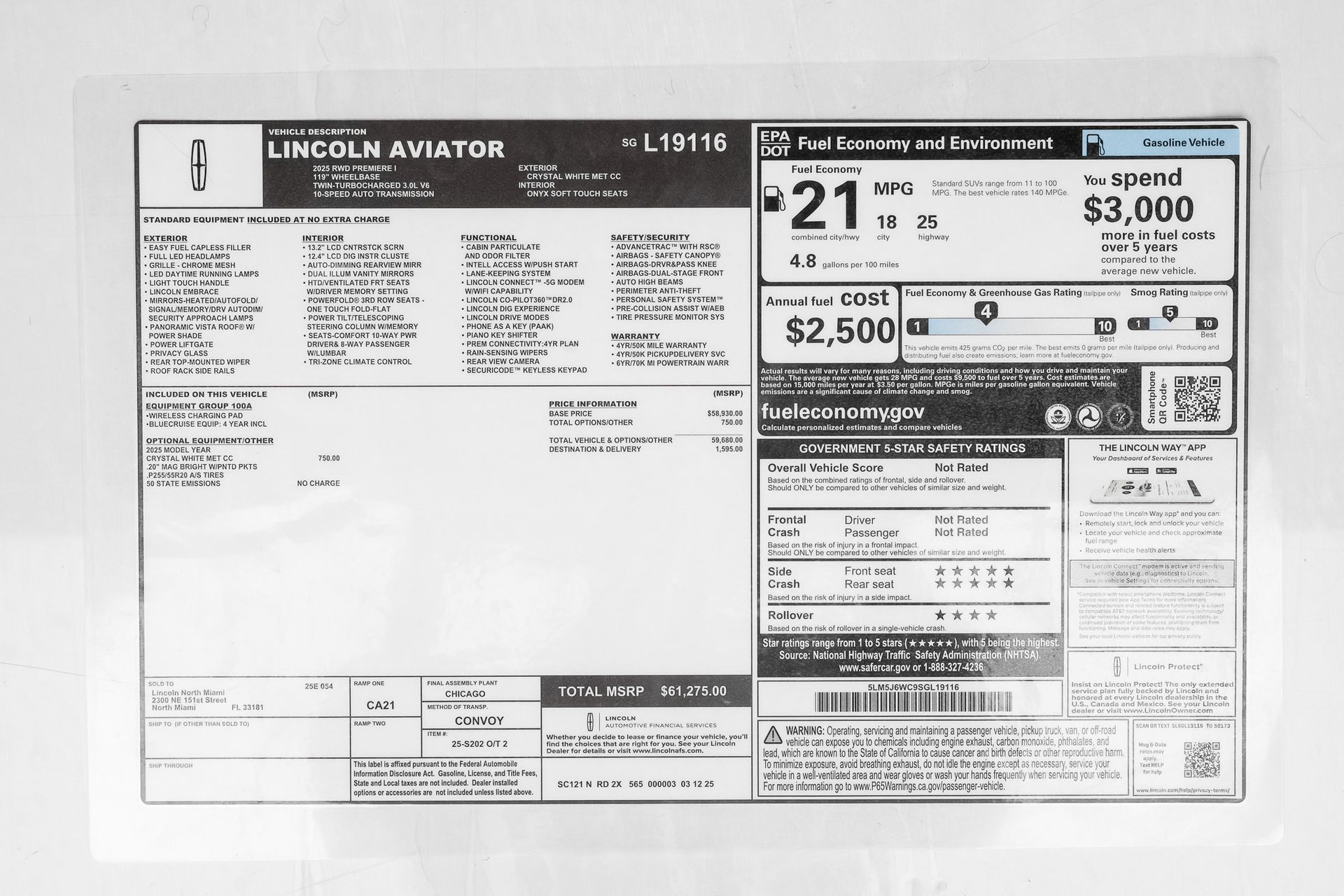 2025 Lincoln Aviator Premiere for sale | TxTCharlie