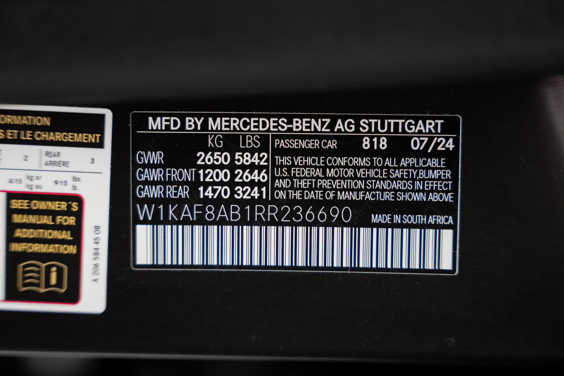2024 Mercedes-Benz C-Class C 63 S AMG®